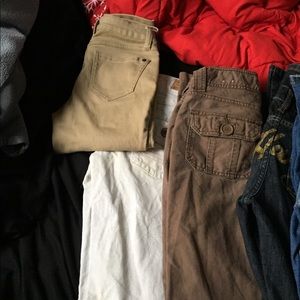 Jeans American eagle Ed hardy no boundaries